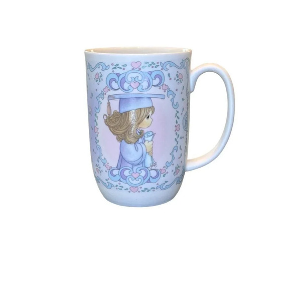 PRECIOUS Moments  “May You Be Blessed In All That‎ You Do” Coffee Tea Mug - Picture 1 of 8